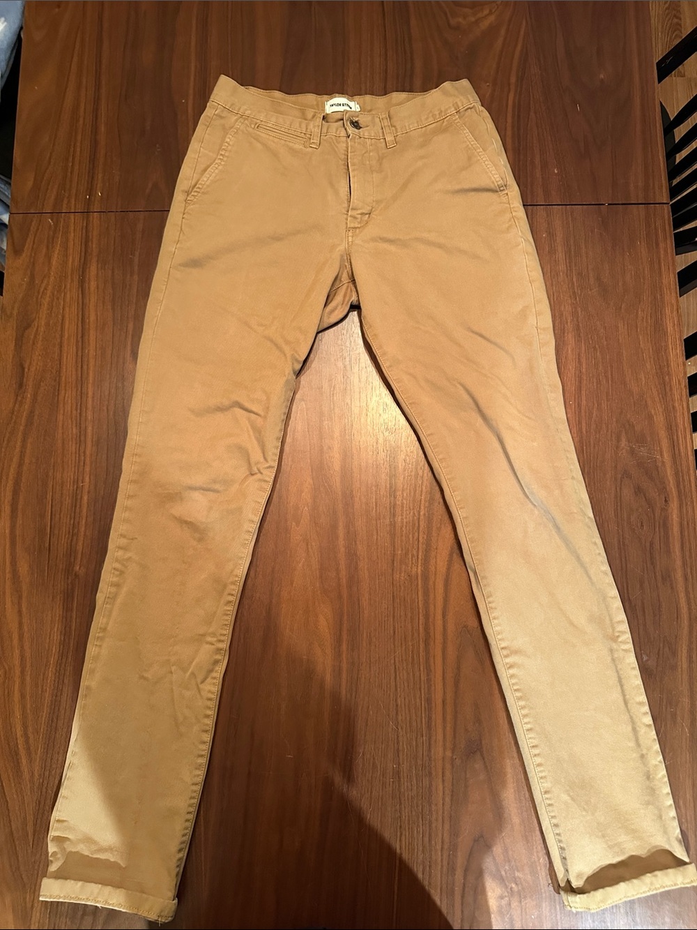 Taylor Stitch Slim Tan Chinos